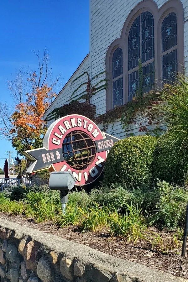 The sign on the corner