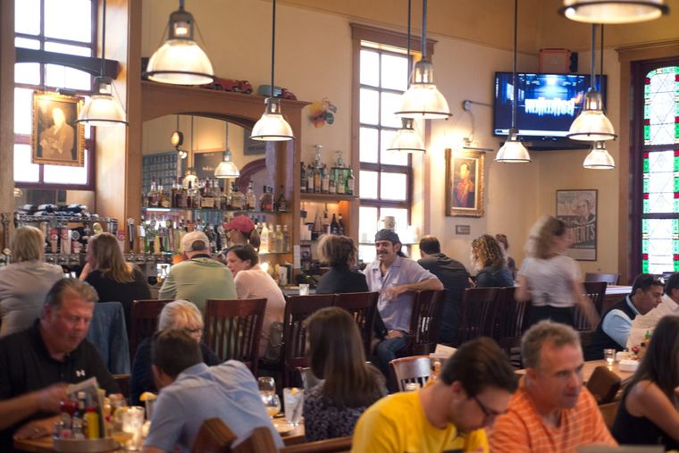 A full house on a Saturday
